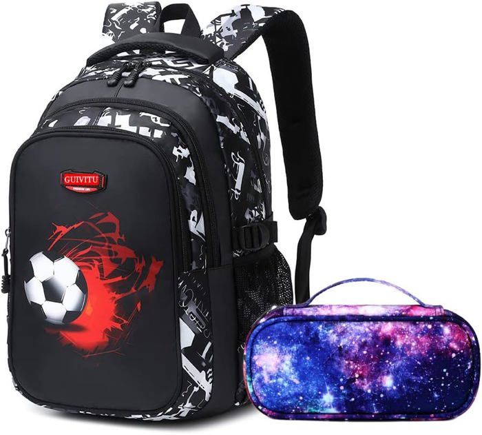 Cartable Garçon Sac A Dos Ecole Teenager Unisexe Ensemble De Cartables ...