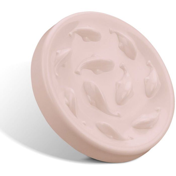 Comparer les prix de Gamelle Anti Glouton Chat Mlamine - Gamelle Chat Ludique pour Alimentation Lente - Petit Bol Chat Interactive avec Base PZCC