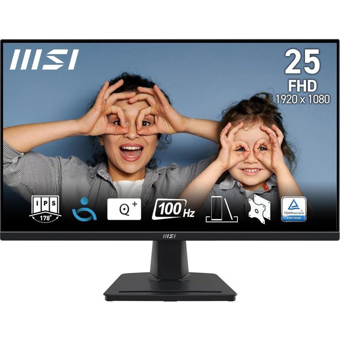 Pro Mp252 Écran Bureautique Full Hd 245 – Dalle Ips 1920 X 1080100 HzÉcran Respectueux Des YeuxHaut-Parleurs Intégrés
