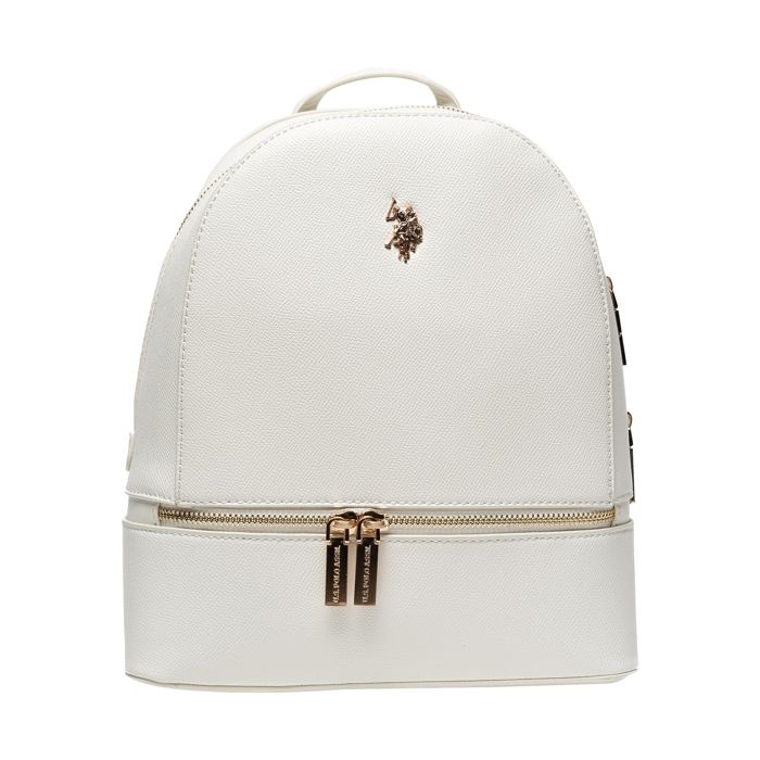 U.S. Pol o ASSN. Sac à dos de loisirs crème pour femme et homme - Jones Backpack Cream White 307033 U.S. Pol o ASSN. Sac à dos de loisirs crème pour femme et homme - Jones Backpack Cream White 307033