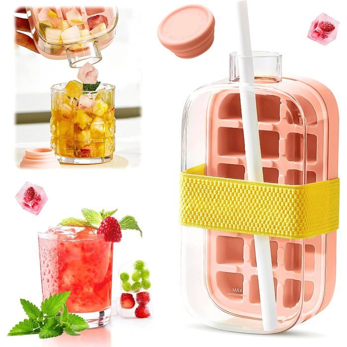 SLTAXAR 1.3L Seau a Glacon Avec Couvercle Inox Seau a Champagne Seau a Glace Seau a Glacon Isotherme Seau a Glace pour Bouteille Seau a Glace Inox Seau a Glace Isotherme avec