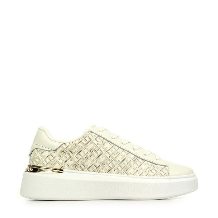 417 Tommy Hilfiger Th Monogram Platform Snk Baskets femme