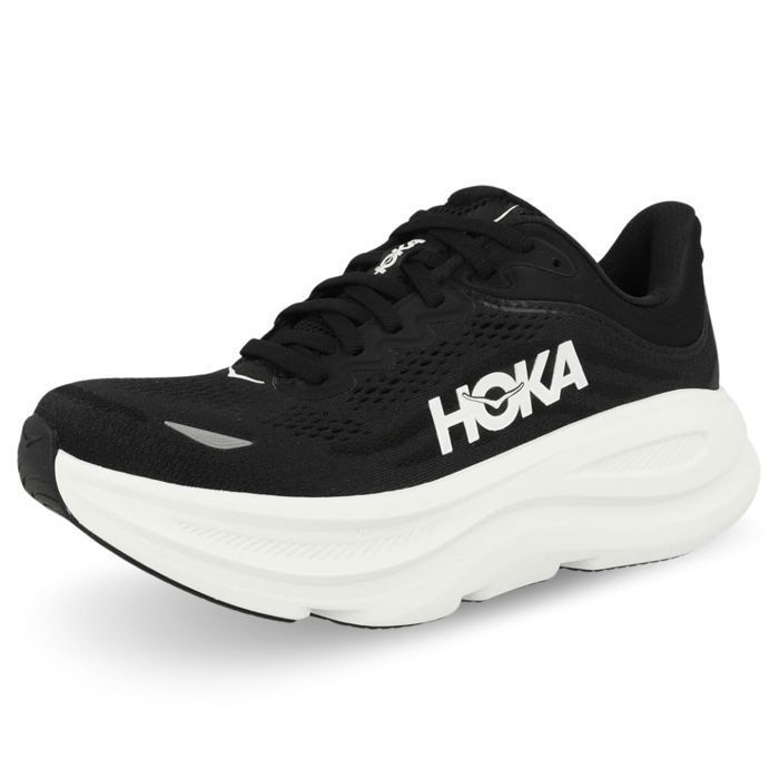 Hoka Chaussure de Course Bondi 9 - 1162012-BWHT Noir