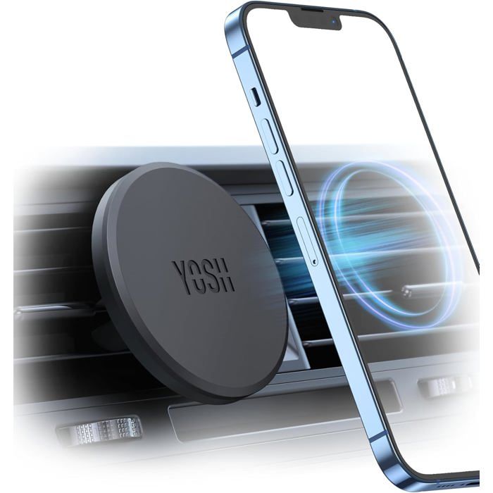Support Magnétique Pour Téléphone Salle De Sport - Double Face, Rotation 360°, Aimants Puissants - 3