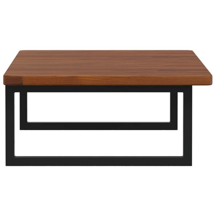 Moderne Étagère de vasque murale Solomoon Accessoire de meuble acier et bois de chêne massif 100x50x2.5 cm MM107