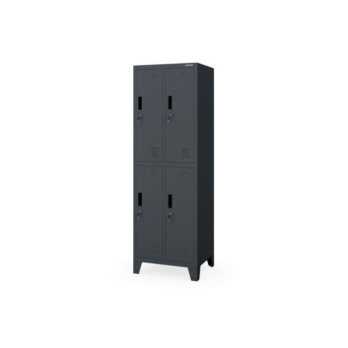 Armoire de sécurité BARTEK 2 Plus 559 x 1720 x 450 mm anthracite
