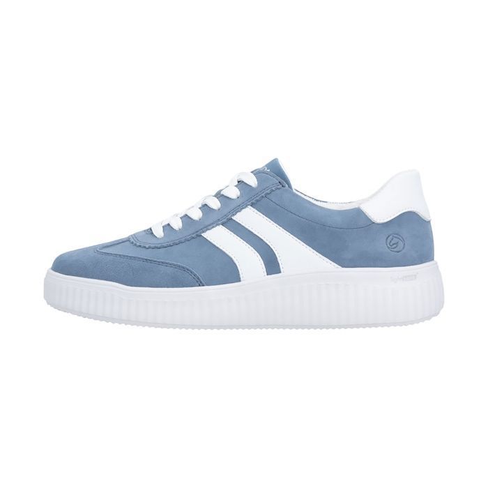 Remonte Basket Cuir Remonte Alburi - Bleu-Combi