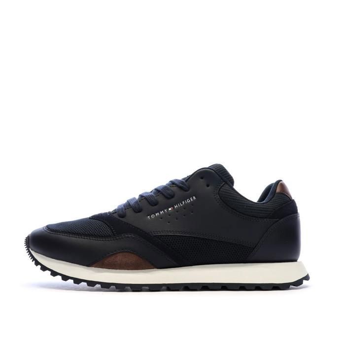 Tommy Hilfiger Baskets Marine Homme Tommy Hilfiger New Runner Eva