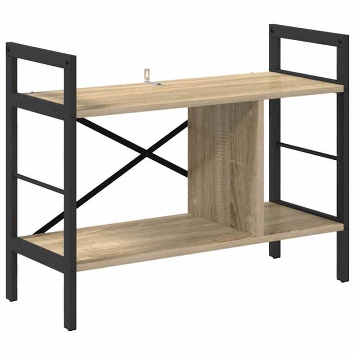 VIDAXL - Meuble Étagère - Étagère 3 niveaux - 75x30x58 5 cm - Bois dingénierie_12843