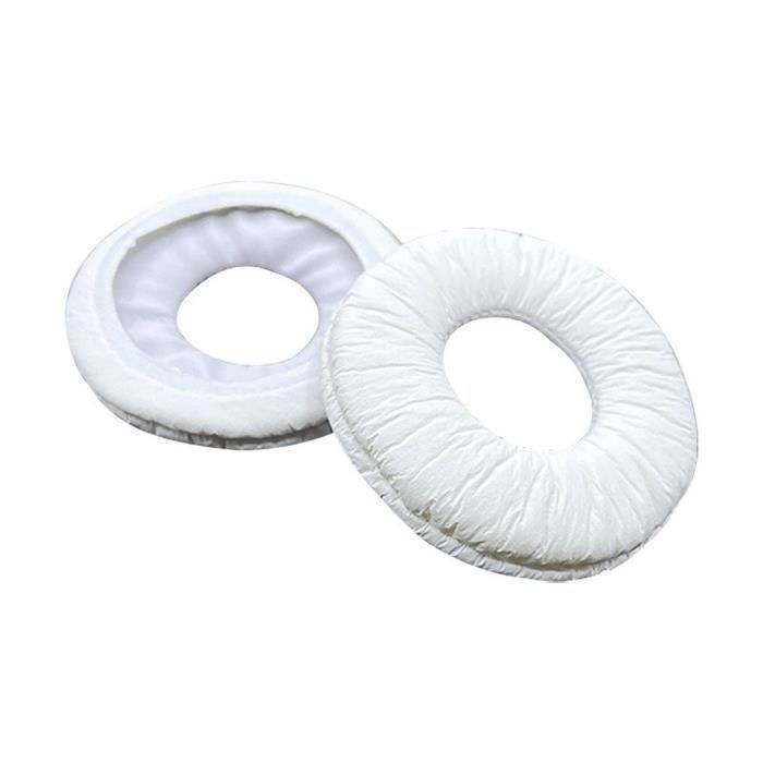 Coussinets De Remplacement Pour Casque Sony PS5 Pulse 3D - Paire Noire En Cuir PU Et Mousse Mémoire, Confort Et Isolation