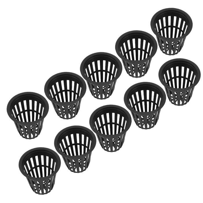 Lot De 4 Paniers De Plantation Pour Bassin - Pots Aquatiques En Maille PVC Pour Nénuphars Et Plantes De Jardin - 4