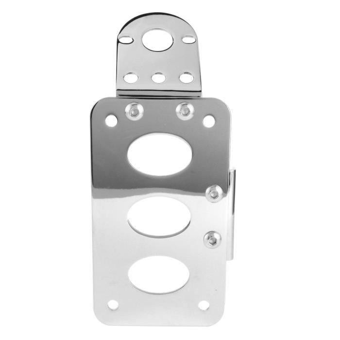 Feu Arrière Moto Avec Plaque Immatriculation - Alliage Acier/ABS, Pour DAX ST50 ST70 CT50 CT70