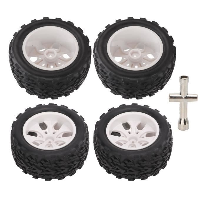 Roue de plage RC 4 pcs Sonew - Texture inégale - Pneus en caoutchouc Roue de plage RC 4 pcs Sonew - Texture inégale - Pneus en caoutchouc
