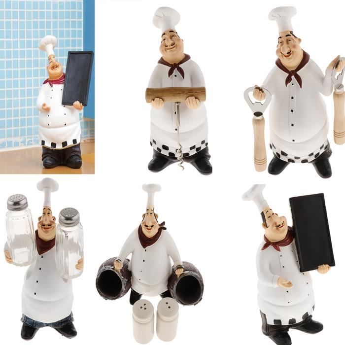 Chef Italien Figurines Cuisine Decoration Resine Cuisinier Forme Ornement Style 1 Achat Vente Statue Statuette Cdiscount
