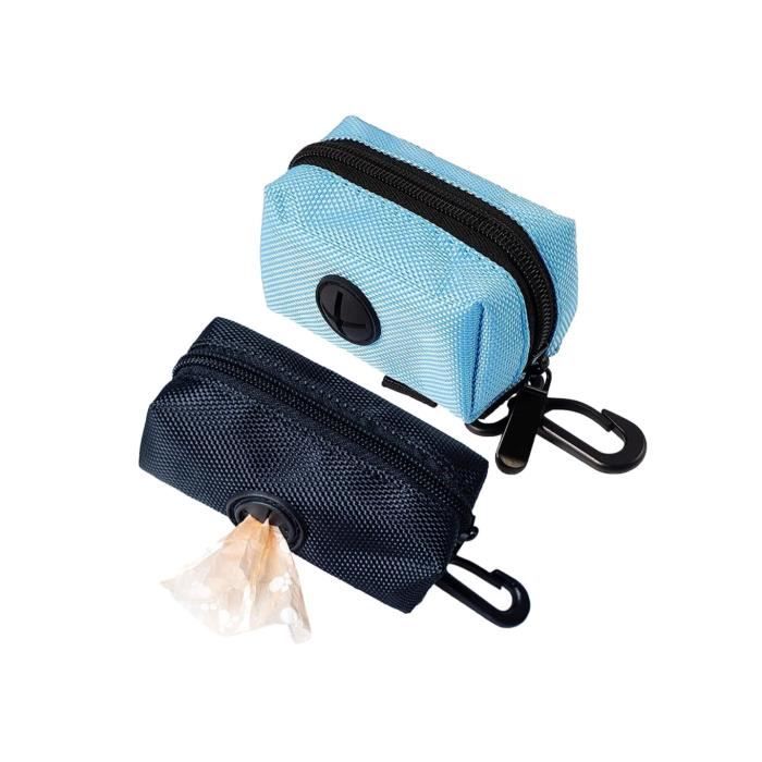 Lot de 2 Disitributeur de Sacs à Crottes pour Chiens Distributeur de Sac pour Chiens Distributeur de Sac à déchets de Chien avec