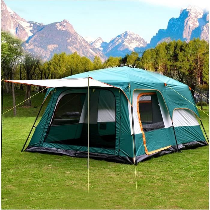 Tente de yourte extérieure 5-8 personnes Tentes de camping familiales pour festival, randonnée