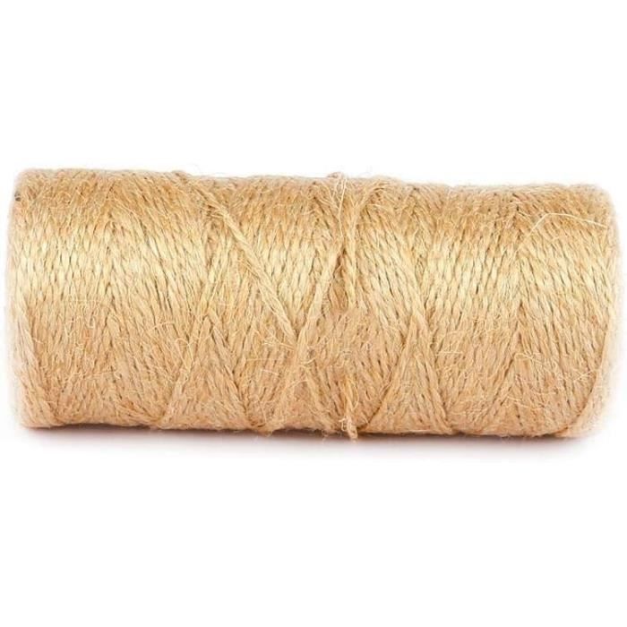 Corde Tressée 100M Jute Type Buckap String Corde De Chanvre Partie ...