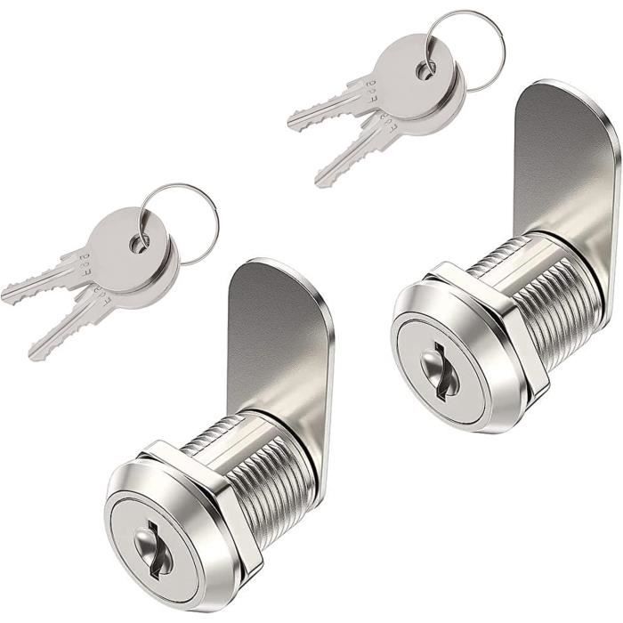 ERDE Prix Cadenas Attelage 50mm 2 Cadenas Pour Remorque Avec 4 Clés - Verrou à Fiche Cuivre - Compatible Erde, Daxara, Maypole - Antivol Sécurisé Verrou Compatible Erde Daxara Erde Occasion