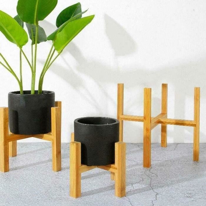 SUPPORT D' TAG RE SUPPORT pot de fleurs en bois bois maison outil de d corati EUR 9,90 - FR