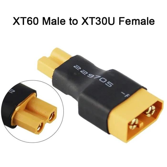Connecteur XT60 Amass mâle + femelle