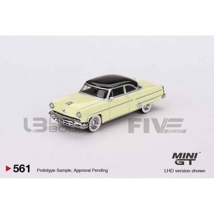 Miniature Lincoln Capri 1954 - Échelle 1:64 - Deux Tons Vert - Mini GT (MGT00623-L) - Modèle Statique