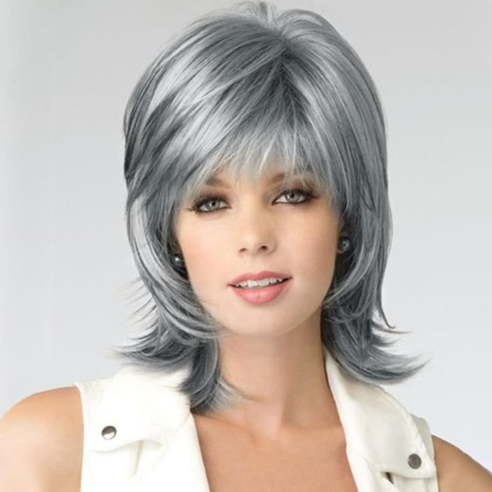 Perruque courte blonde hotsell