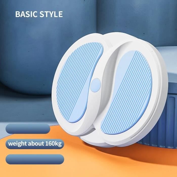 Disque De Torsion Abdos - Plateforme Tournante Fitness Pour Taille Et Hanches - 26cm