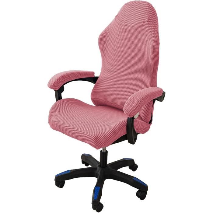 Housse de Chaise Extensible 2 Places Tissu Housse Housse de Protection Fauteuil Fauteuil (Noir