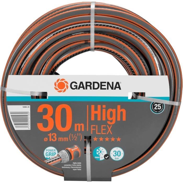 Tuyau De Jardin Gardena Superflex Premium 13 Mm (1/2") 20 M - Très Flexible, Résistant à 35 Bars, Avec Garantie 30 Ans