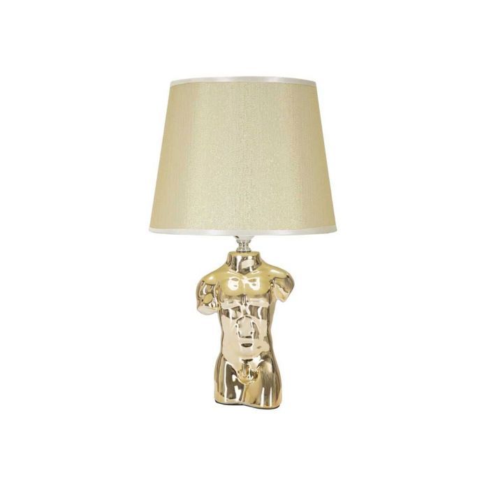 Lampe à poser en céramique Buste glam Homme Lampe à poser en céramique Buste glam Homme