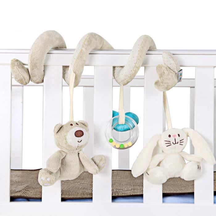 Bebe Bebe Enfants Ours Lapin Poussette Et Lit Spirale Jouets Suspendus Soins Bebe548 Cdiscount Puericulture Eveil Bebe