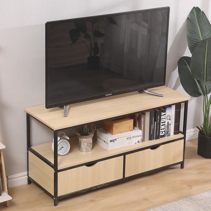 Meuble Tv Table Basse Buffet Bas Style Moderne Du Milieu Du