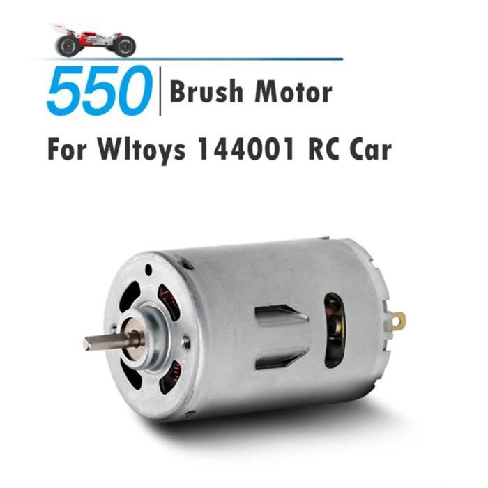 Moteur De Brosse A Charbon En Metal 550 Pour Pieces De Mise A Niveau De Voiture Rc Wltoys 144001 1 14 4wd Ajghhah3814 Achat Vente Piece Detachee Drone Cdiscount
