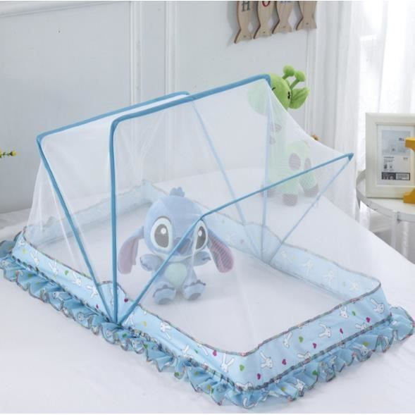 Moustiquaire Lit Bébé Moustiquaire Pliante Portable Moustiquaire Infantile Universelle pour Lit de Bébé Confortable Respirant Durable pour l'Intérieur de Plein Air 