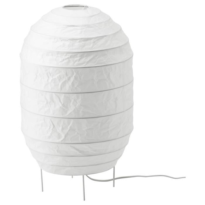 Ikea Lampadaire Papier Blanc Hauteur 55cm Achat Vente Ikea