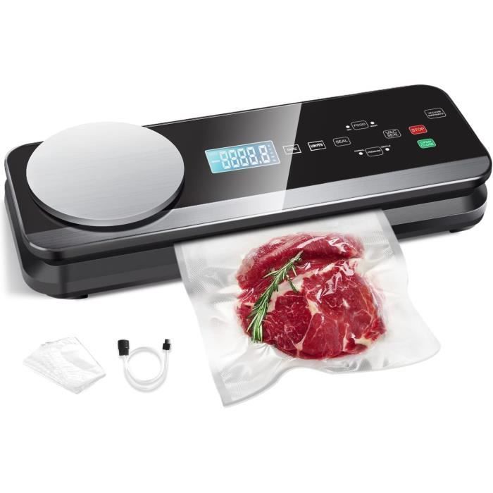 Machine Sous Vide Alimentaire 7 en 1, Appareil Sous Vide avec Couteau Machine Sous Vide Alimentaire 7 en 1, Appareil Sous Vide avec Couteau