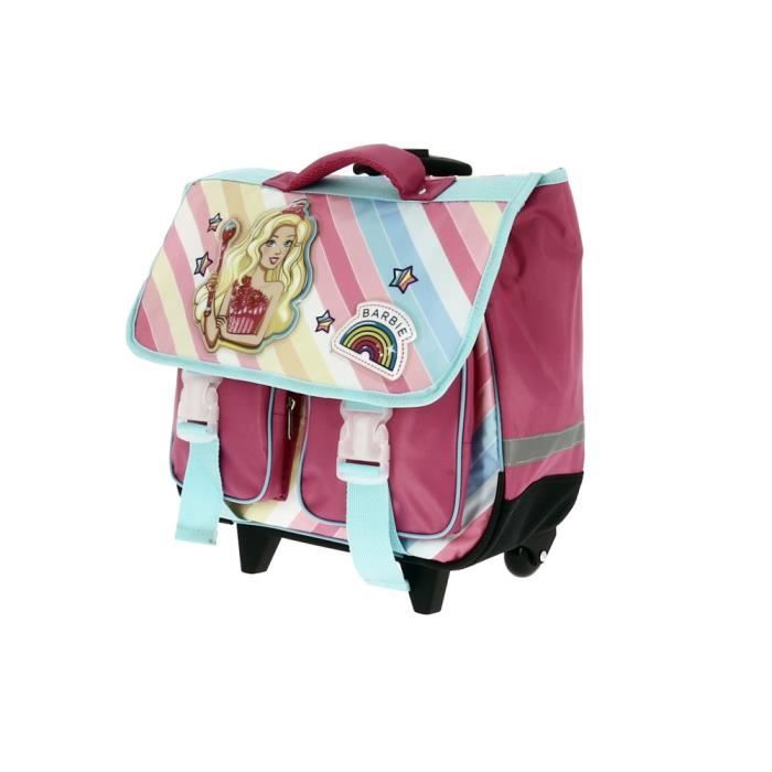 Cartable a roulette sale barbie