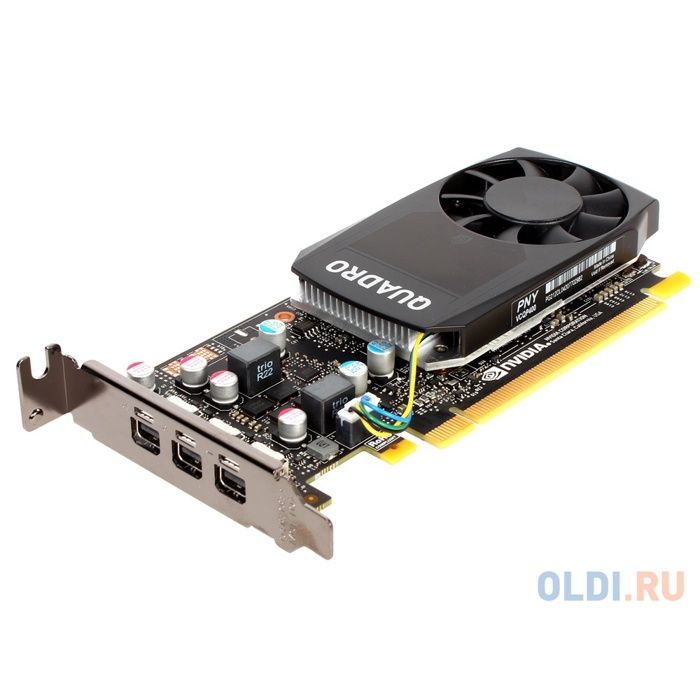 Carte graphique - PNY - Quadro P400 - 2 Go GDDR5 - PCIe 3.0 x16 - 3 x Mini DisplayPort - Pny