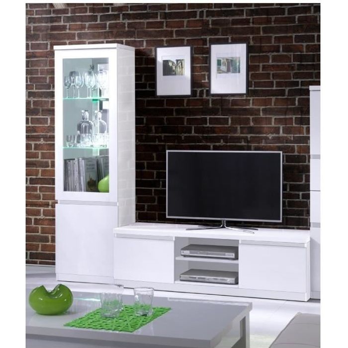 Meuble De Tv Avec Vitrine Achat Vente Pas Cher