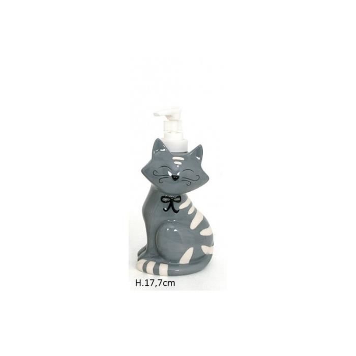 Distributeur De Savon Chat Gris Cdiscount Bricolage
