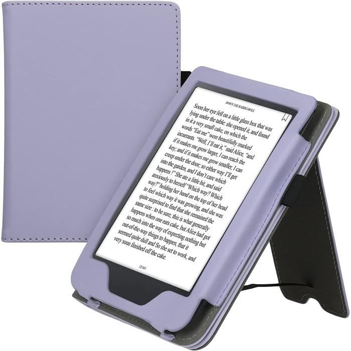 Étui Pour Liseuse Électronique Compatible Avec Kobo Clara 2E - Housse Rabat  Liseuse En Simili Cuir - Lavande[u178] - Cdiscount Informatique