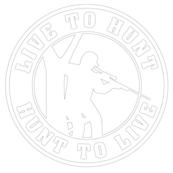 Stickers pour voiture chasse - Achat / Vente pas cher