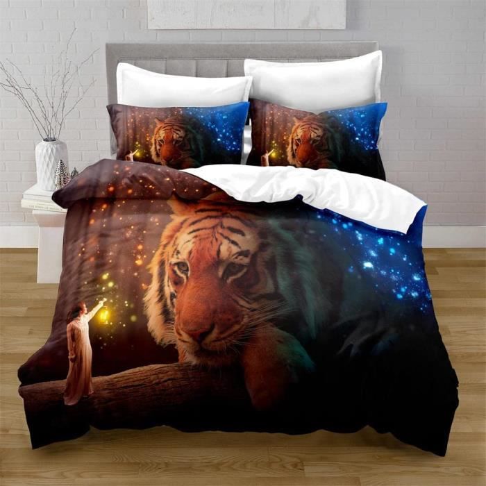 Pyjama Pour Cheval Sleazy Sleepwear - Capuche Extensible Motif Tigre, Taille Grand, USA