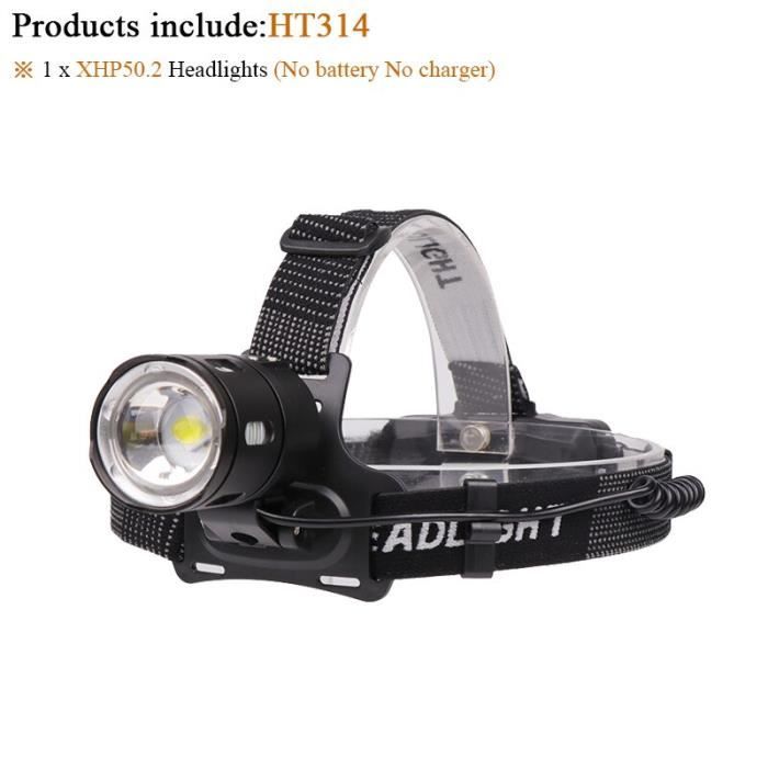 DEL Lampe Frontale Lampe au Chapeau Lumière Zoom lumineuse pour cyclisme randonnée pêche sport
