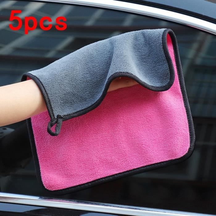 Chiffon De Nettoyage En Chamois Naturel - Taille 60x90 Cm, Ultra Absorbant, Pour Voiture, Cuir, Séchage