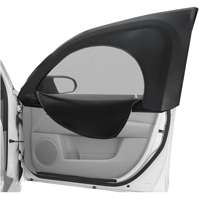 2 Pare-soleil Voiture Bébé électrostatiques - 51x31 Cm, Auto-adhésif, Anti-UV, Facile à Installer