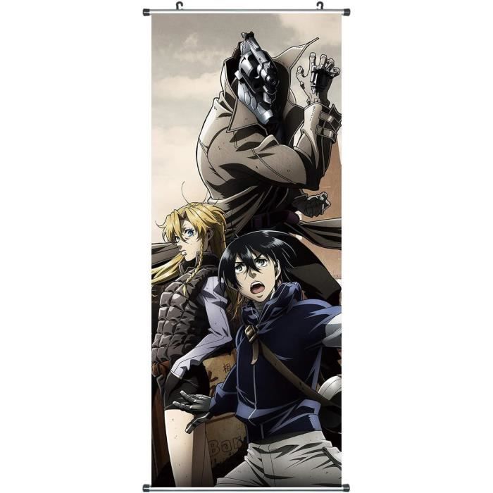 Poster Kakemono The Legend Of Zelda - Tissu 100x40cm - Motif Breath Of The Wild - Avec Crochets