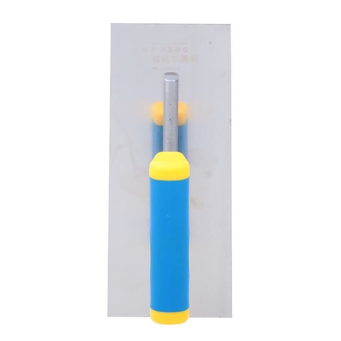 Lot De 2 Truelles En Acier Pour Plâtre & Cloison Sèche - Spatules Lisseuses Professionnelles - 28 Cm