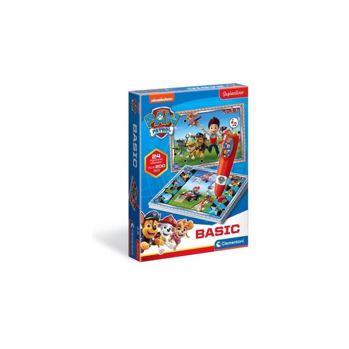 Jeu Quiz Interactif Paw Patrol Talking Pen Clementoni 36 ans