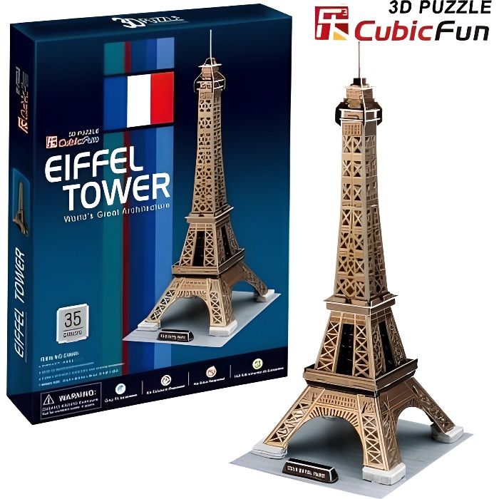 Puzzle 3D - Paris : Tour Eiffel